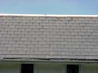 Beautiful slate roof, condemned by home inspector.