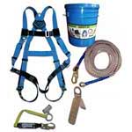 Fall protection for roofers, sold at the Slate Roof Warehouse. Fall protection for roofers, sold at the Slate Roof Warehouse.