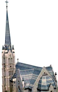 This cathedral had to be completely reslated.